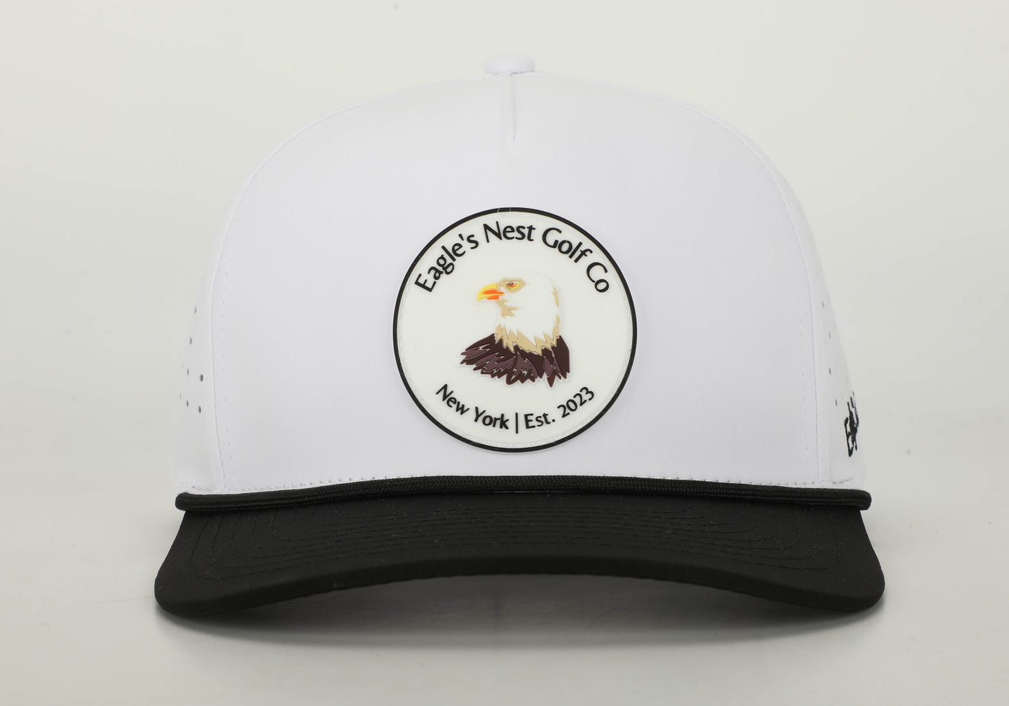 White Vented Golf Hat