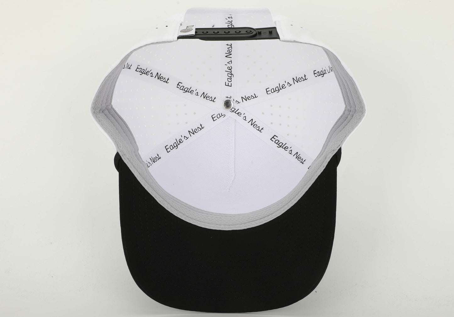 White Vented Golf Hat