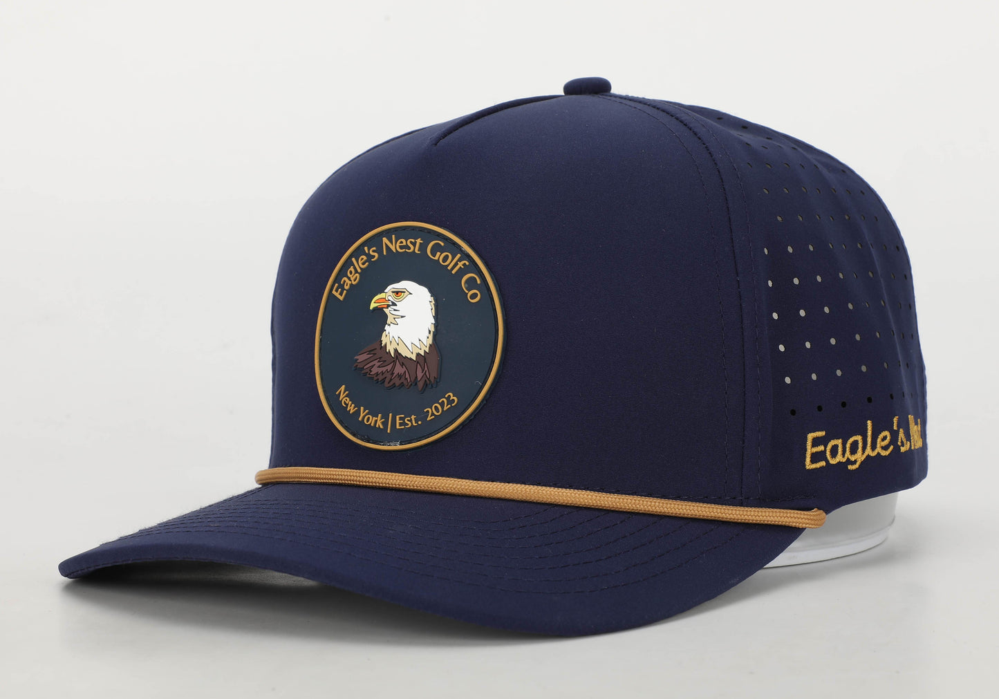 Navy Vented Golf Hat