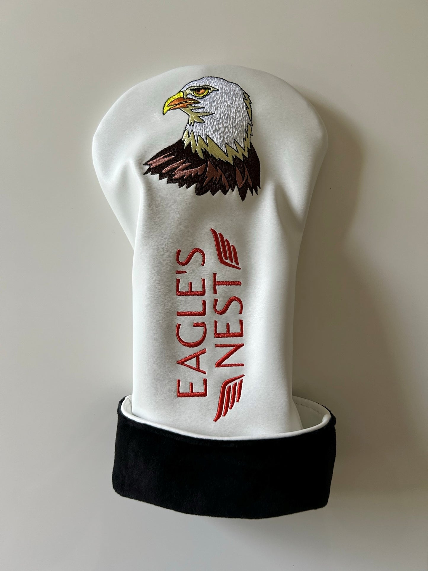 White Driver Head Cover