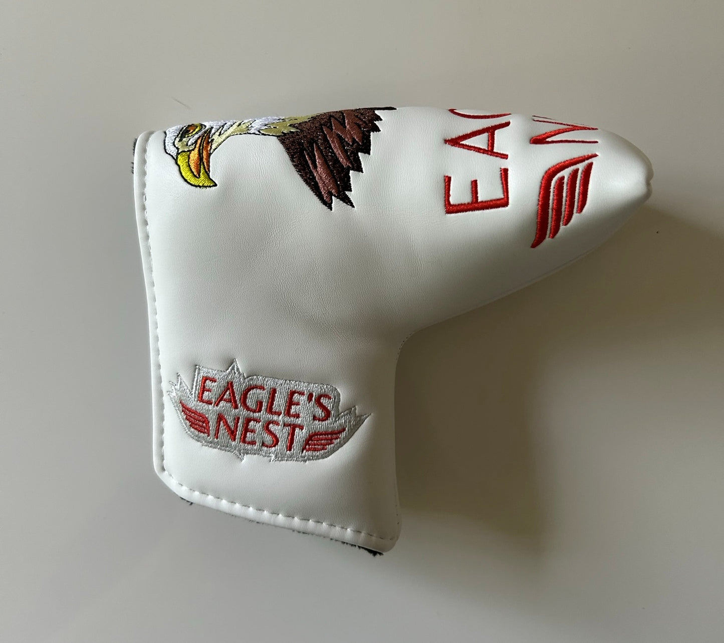 White Putter Head Cover