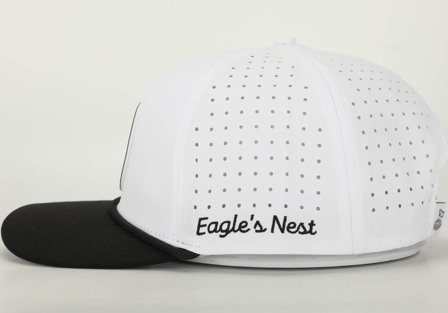 White Vented Golf Hat