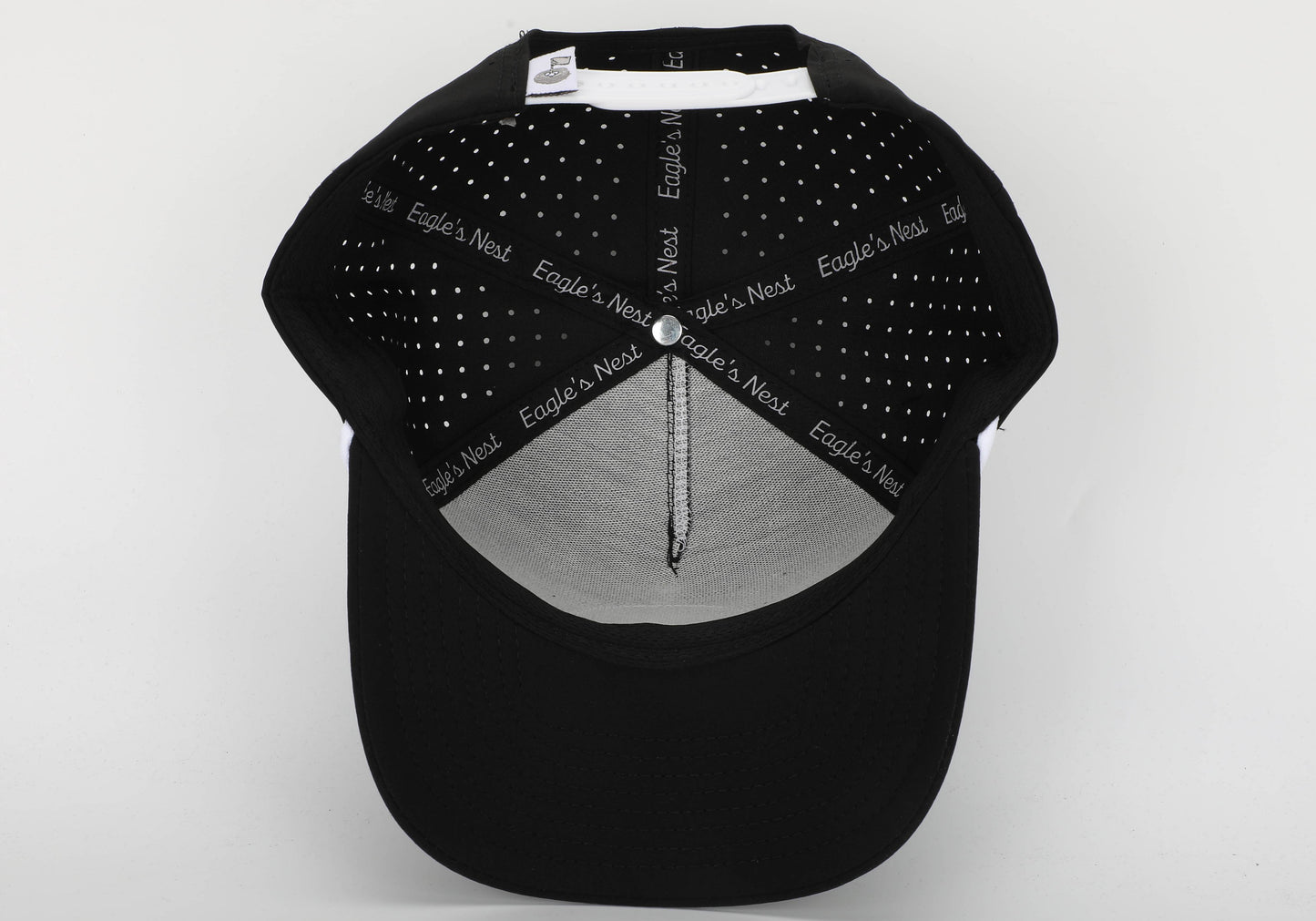 Black Vented Golf Hat